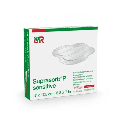 Suprasorb, Suprasorb P sensitive border Sacrum 17x17.5cm 10 Stk