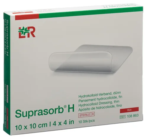 Suprasorb, Suprasorb H Dünn 10x10cm 10 Stk