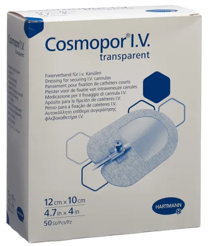 COSMOPOR, Cosmopor I.v. 10x12cm transparent 50 Stk