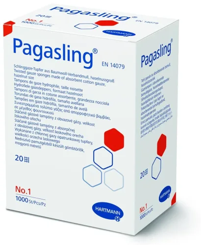 Pagasling, Pagasling Schlinggazetupfer Gr1 1000 Stk