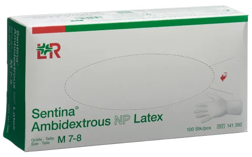 Sentina, Sentina Handschuhe M Latex 100 Stk