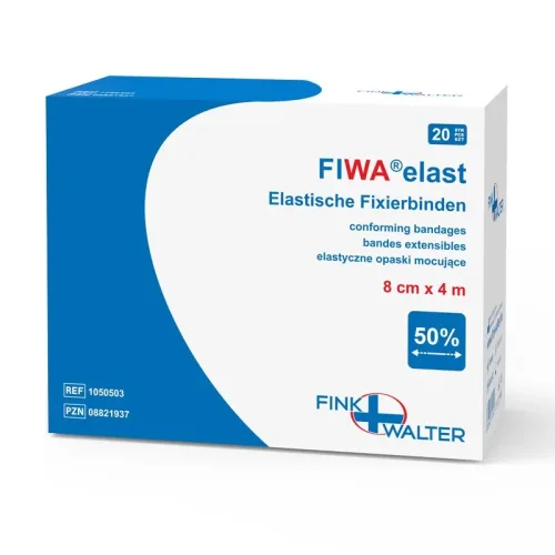 FIWA, Fiwa elast Fixierbinden 8cmx4m Rolle 20 Stk