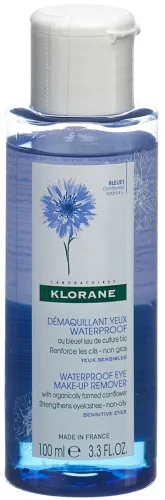 KLORANE - Waterproof Make-up-Entferner, BIO-Kornblume, 100  ml