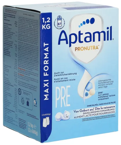Aptamil, Aptamil Anfangsmilch Pre Pronutra von Geburt an
