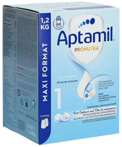 Aptamil, Aptamil Pronutra 1 Säuglingsmilchnahrung von Geburt an