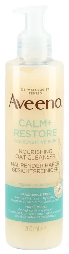 Aveeno Calm+Restore nährender Hafer Gesichtsreiniger (200ml)