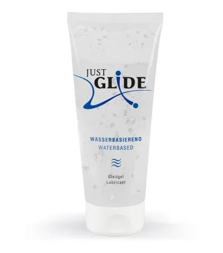 Just Glide -  wasserbasiert, 200 ml, Transparent