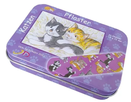 DÖLL Heftpflaster Katzen, 19x72mm (20 Stk)
