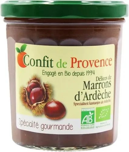 Confit de Provence Konfitüre aus der Ardèche-Kastanie Bio (370g)