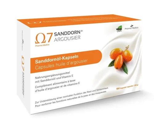 Sanddorn Argousier Omega 7 Kapseln (180 Stk)