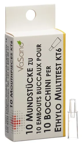 VaSano ETHYLO Multitest KT6 Mundstücke (10 Stk)