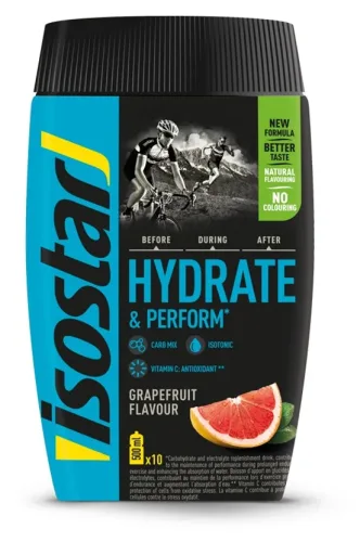 isostar, ISOSTAR HYDRATE & PERFORM Plv Grapefruit Ds 400 g
