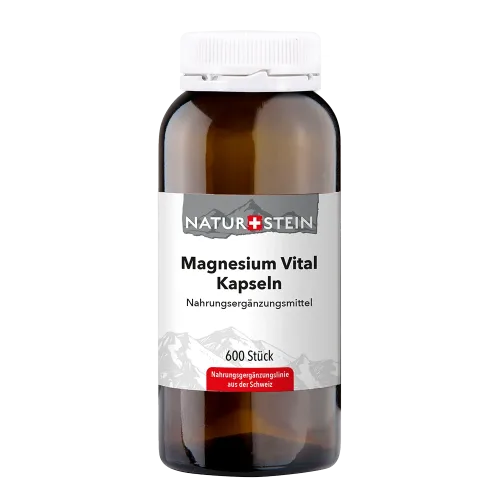 NATURSTEIN Magnesium Vital Kapseln (600 Stk)