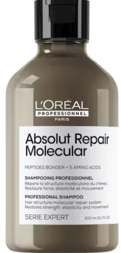 L'Oréal Professionnel, L'Oréal Professionnel - Serie Expert Absolut Repair Molecular Shampoo, AbsRepairMolecular Shampoo, 300 ml