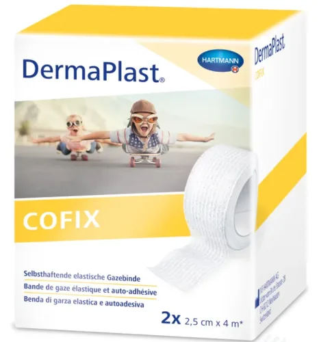 DermaPlast CoFix, 2.5cmx4m (2 Stk)