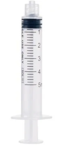 Sol-M 3-teilige Spritze, 5ml, ohne Nadel, Luer-Lock (100 Stk)