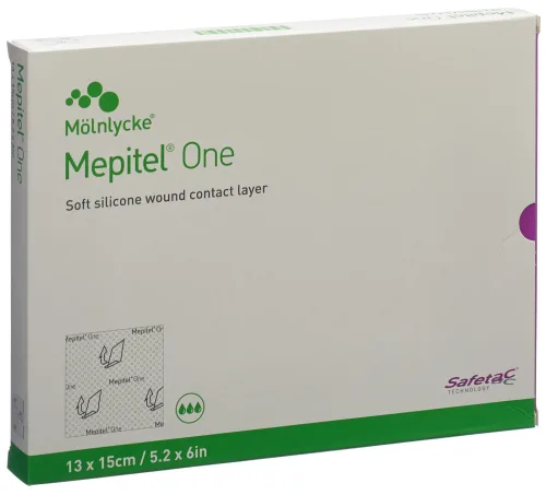 Mepitel One Silikon-Netzverband, 13x15xm (5 Stk)