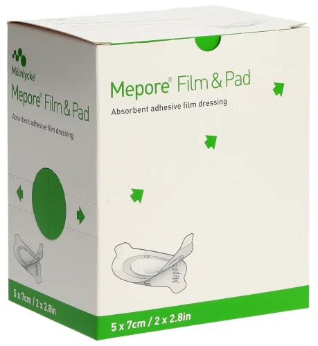 Mepore Film & Pad 5x7cm (85 Stk)