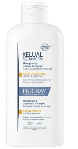 Ducray - KELUAL SQUANORM Pflegeshampoo, 200 ml
