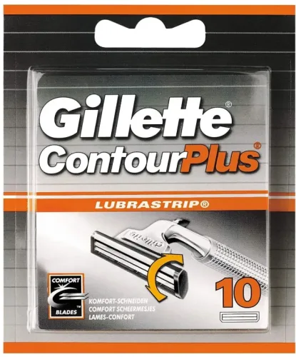 Gillette Contour, GILLETTE CONTOUR Plus Ersatzklingen 10 Stk