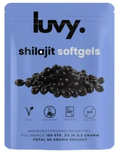 luvy. Shilajit Softgels (100 Stk)