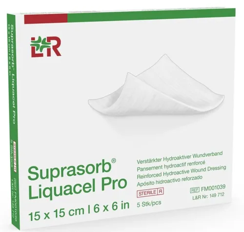 Suprasorb Liquacel Pro, 15x15cm (5 Stk)
