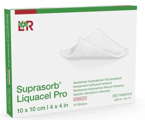 Suprasorb Liquacel Pro, 10x10cm (10 Stk)
