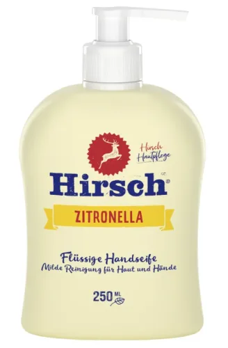 Hirsch Zitronella Flüssigseife (250ml)