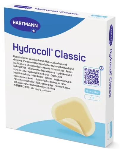 Hydrocoll Classic Hydrokolloid-Verband, 10x10cm (10 Stk)