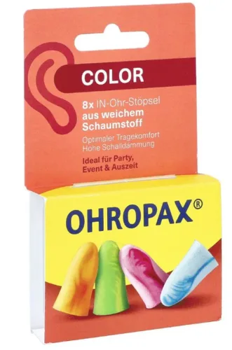 OHROPAX Color Ohrstöpsel soft (8 Stk)