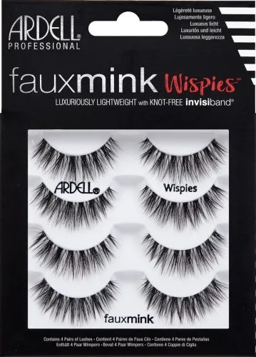 Ardell - Faux Mink Wispies Multipack, 4 Paar