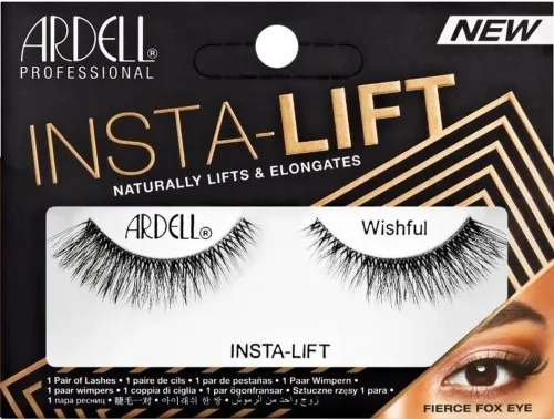 Ardell - Insta Lift Lashes Wishful, 1 Paar, Black
