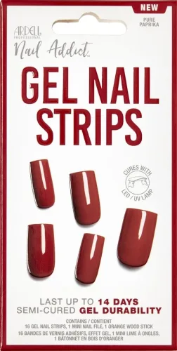Ardell - Gel Nail Strips Pure Paprika