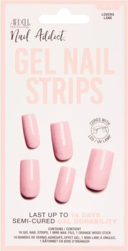 Ardell, Ardell - Gel Nail Strips, Lovers Lane, Set