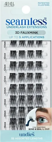 Ardell - Seamless Underlash Extensions 3D Fauxmink Refill, 32STK