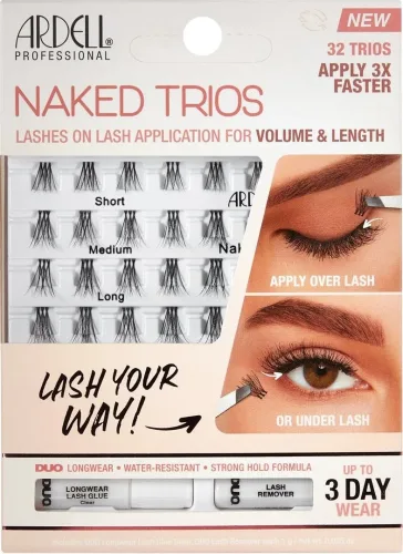 Ardell Trios Kit Naked Lashes (32 Stk)