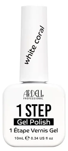 Ardell - 1 Step Gel Polish, 10 ml, White Coral