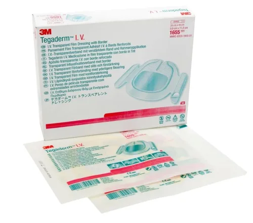 3M Tegaderm I.V. Film Dressing, 12x12cm (50 Stk)