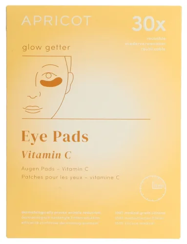 APRICOT Wiederverwendbare Augenpads, Glow Getter (2 Stk)
