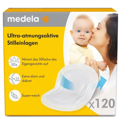 medela, Einweg-Stilleinlagen, 120 Stück