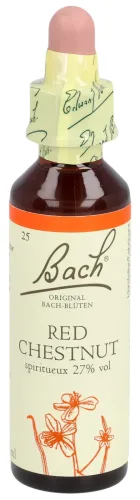 Original Bach Blüten, BACH-BL&Uuml;TEN Original Red Chestnut No25 20 ml