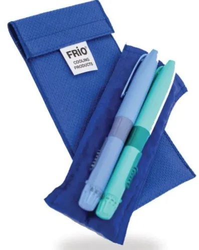 FRIO DOPPEL Kühltasche, 8x18cm, blau (1 Stk)