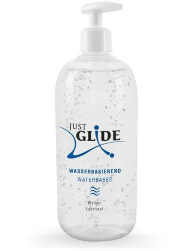 Just Glide Wasserbasierendes Gleitgel (500ml)