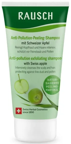 Rausch - Anti-Pollution-Peeling-Shampoo, Schweizer Apfel, 100  ml