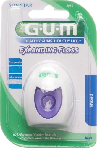 Sunstar Gum, SUNSTAR Gum Expanding Floss Zahnseide (30m)