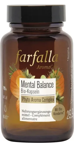 Farfalla Mental Balance Bio-Kapseln, Phyto Aroma Complex (60 Stk)