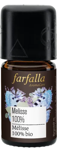 Farfalla Melisse 100 % bio Grand Cru, ätherisches Öl (3ml)