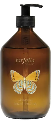 Farfalla Natürliche Handseife Mandarine (500ml)