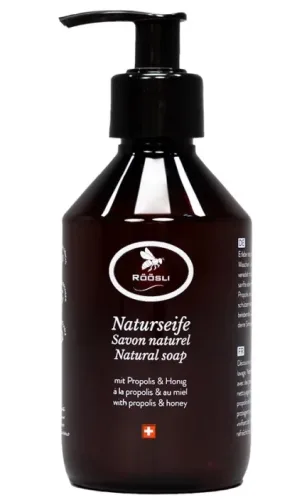 RÖÖSLI Naturseife mit Propolis & Honig (250ml)