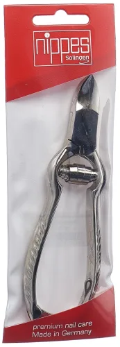 Nippes, Nippes Fussnagelzange, vernickelt, 13 cm